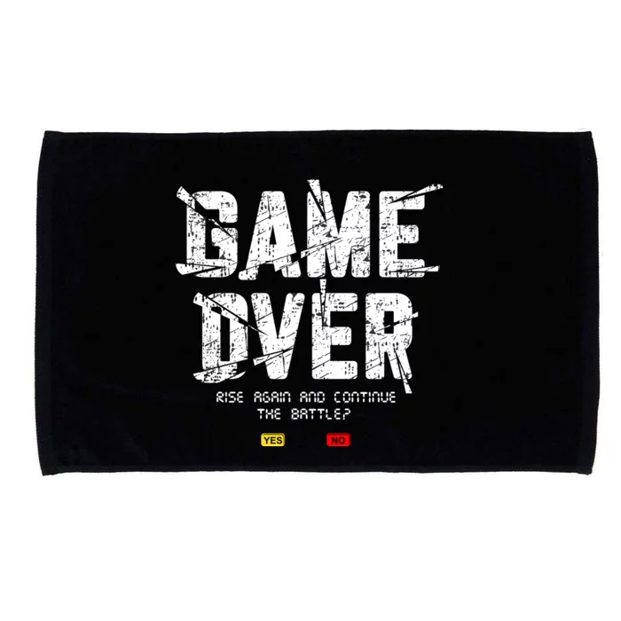 Game Over Microfiber Hand Towel