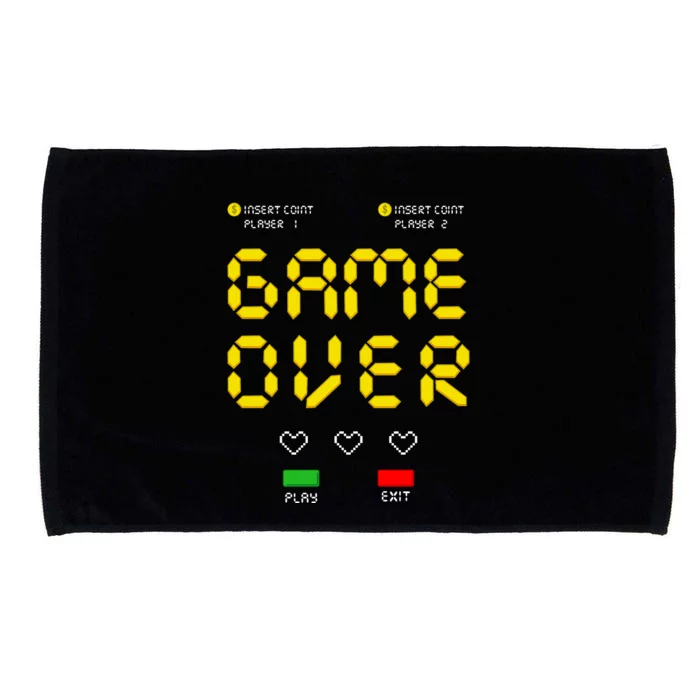 Game Over Microfiber Hand Towel