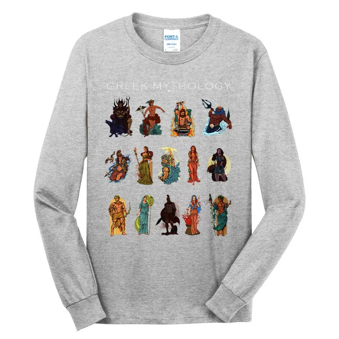 Gods Of Greek Mythology Tall Long Sleeve T-Shirt