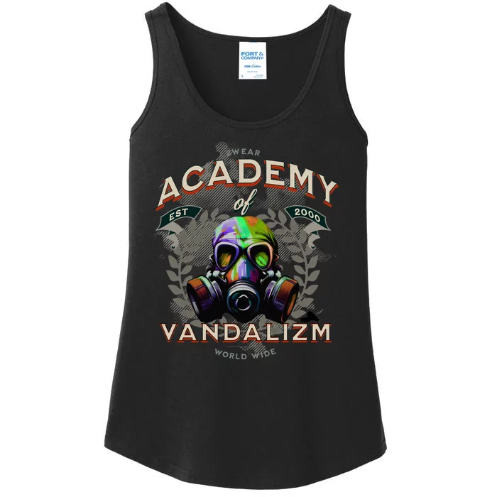 Graduate Of Graffiti: Academy Of Vandalism Ladies Essential Tank