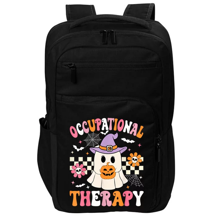 Groovy Ot Halloween Occupational Therapy Halloween Ot Ghost Impact Tech Backpack