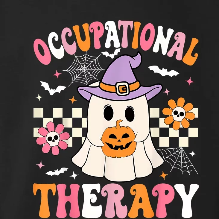 Groovy Ot Halloween Occupational Therapy Halloween Ot Ghost Toddler Hoodie