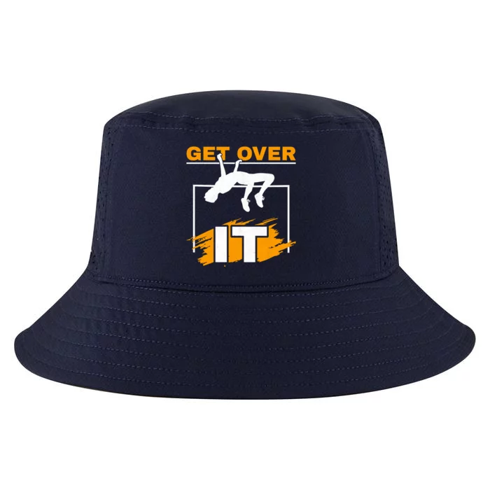 Get Over It High Jumpers Track And Field High Jump Cool Comfort Performance Bucket Hat