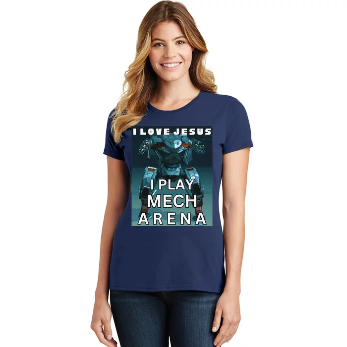 Games Online I Love Jesus Arena Game Women's T-Shirt