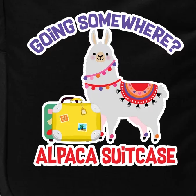 Going Somewhere Alpaca Suitcase Impact Tech Backpack