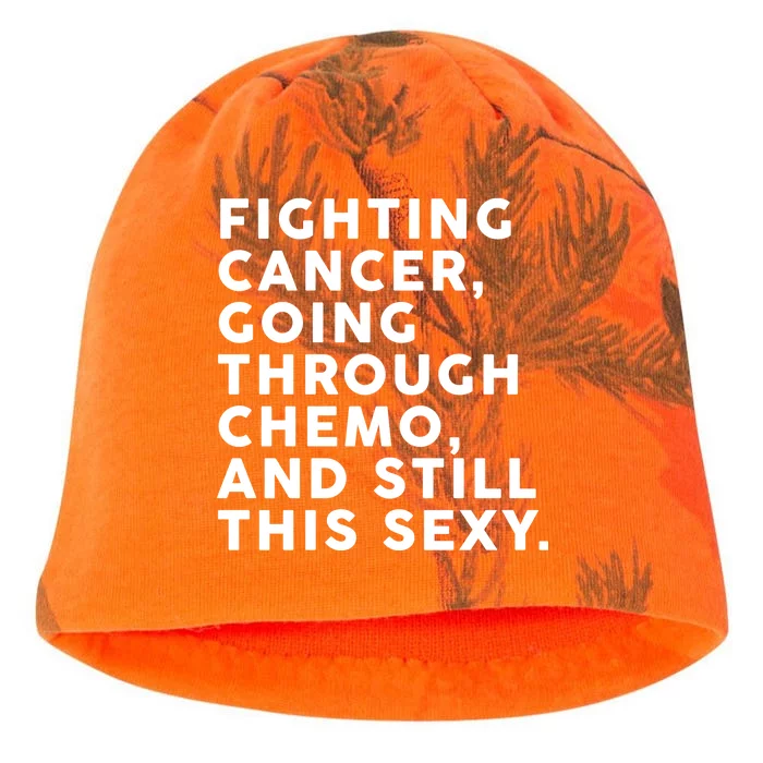 Going Through Chemo and Still This Sexy Kati - Camo Knit Beanie