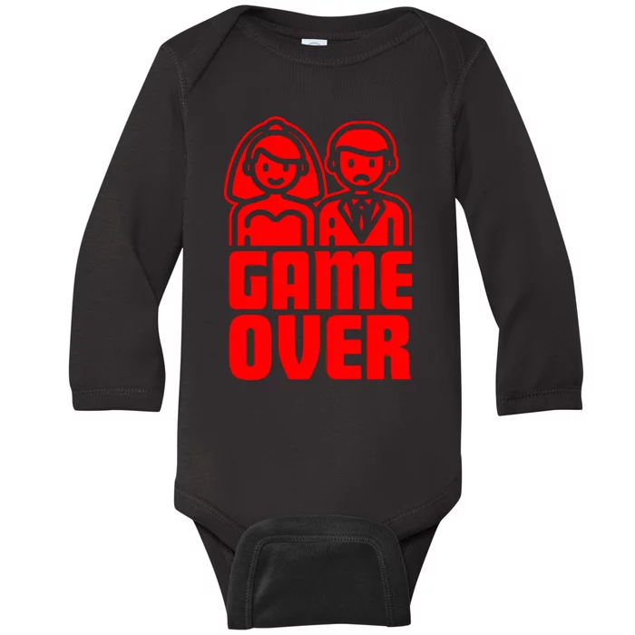 Game Over Jga Baby Long Sleeve Bodysuit