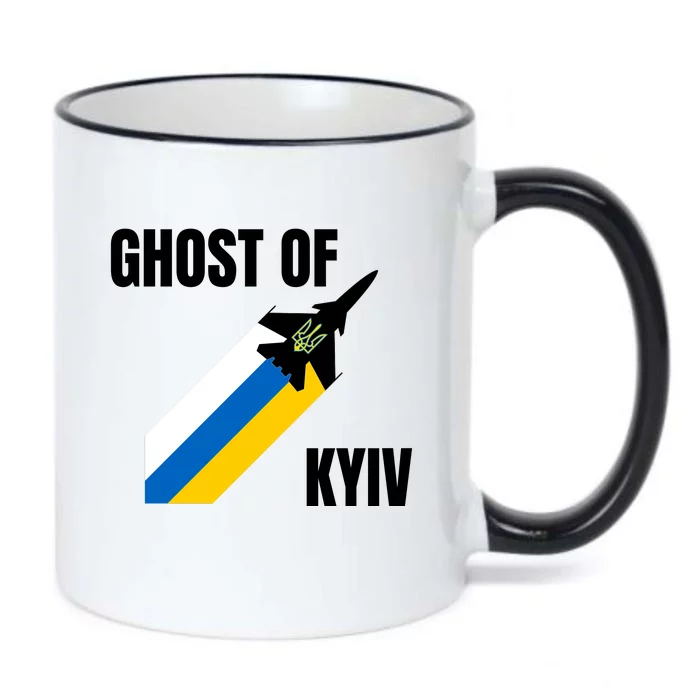 Ghost Of Kyiv Ukraine Fighter Pilot Legend Black Color Changing Mug