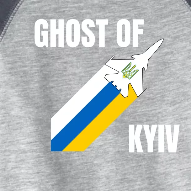 Ghost Of Kyiv Ukraine Fighter Pilot Legend Toddler Fine Jersey T-Shirt