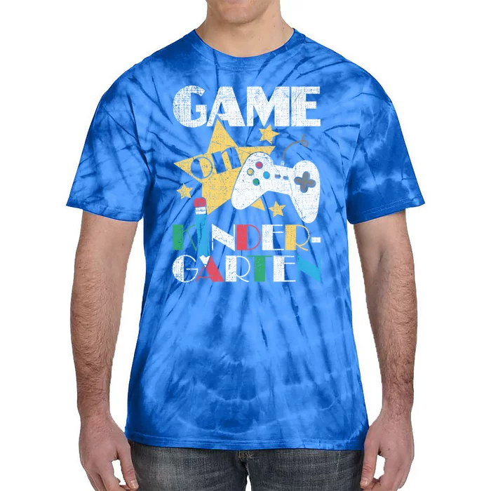 Game On Kindergarten Gift Tie-Dye T-Shirt