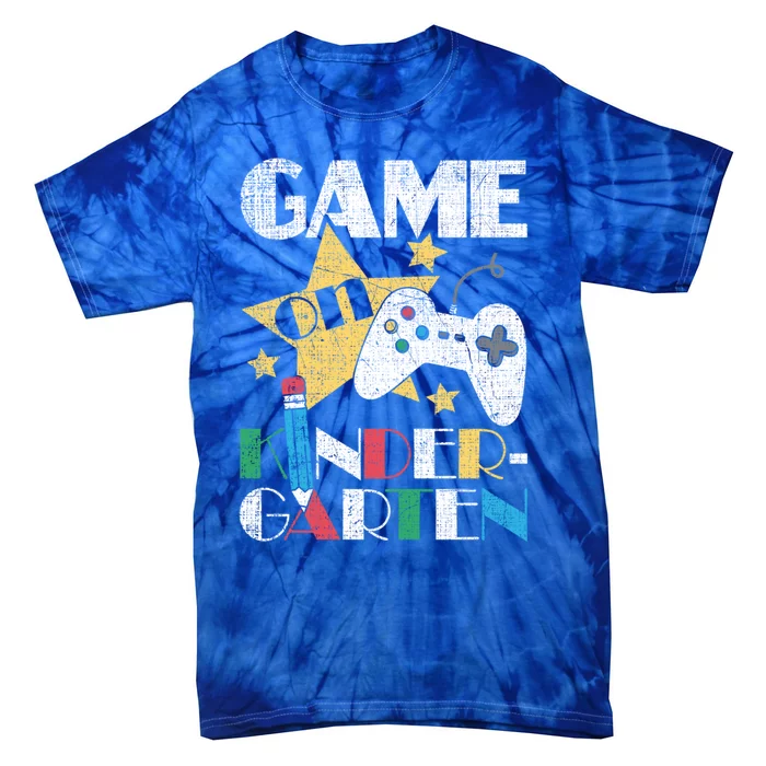 Game On Kindergarten Gift Tie-Dye T-Shirt