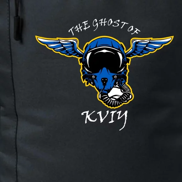 Ghost Of Kyiv Ukraine Fighter Pilot Mask Legend Daily Commute Backpack