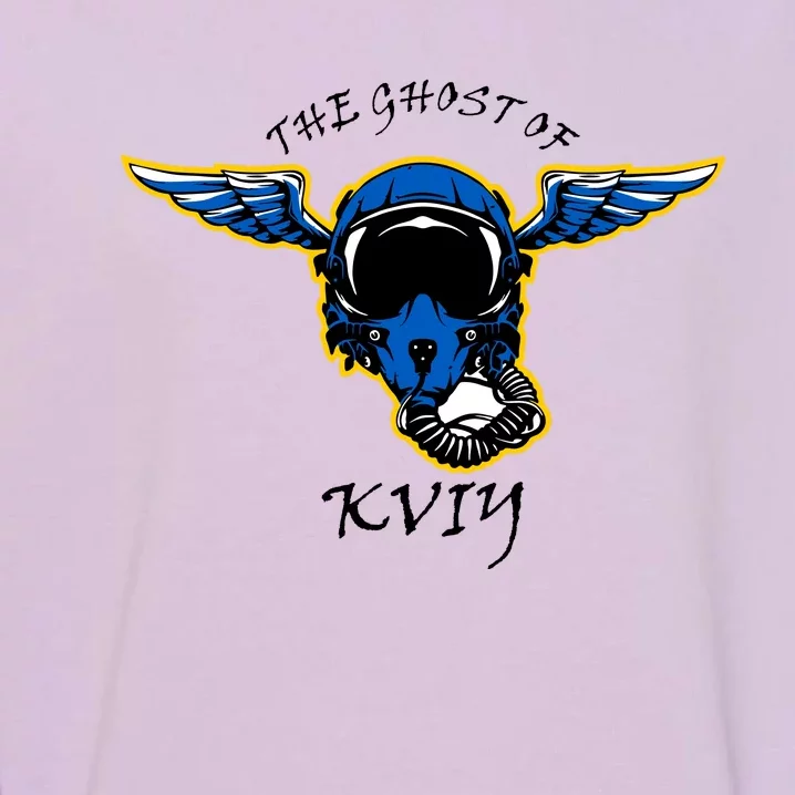 Ghost Of Kyiv Ukraine Fighter Pilot Mask Legend Garment-Dyed Sweatshirt