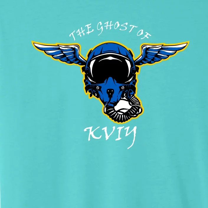 Ghost Of Kyiv Ukraine Fighter Pilot Mask Legend ChromaSoft Performance T-Shirt