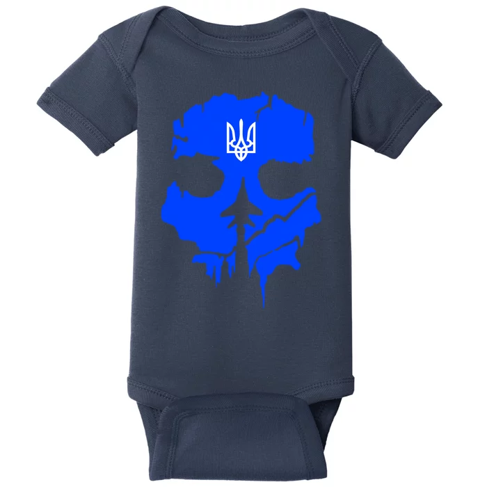 Ghost Of Kyiv Ukraine Baby Bodysuit