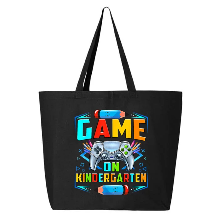 Game On Kindergarten Funny Back To School Video Games Boy 25L Jumbo Tote