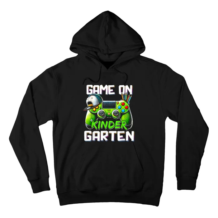 Game On Kindergarten Back To School Funny Gamer Hoodie