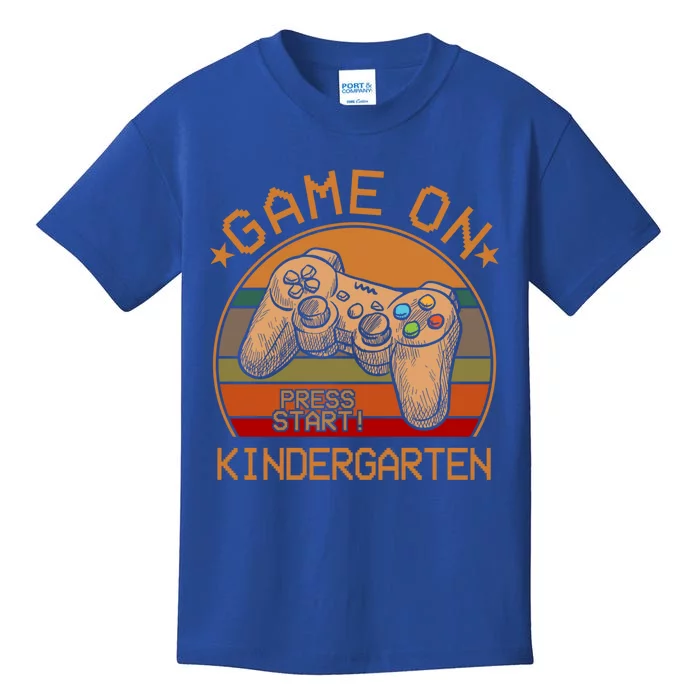 Game On Kindergarten Back To School Gamer Funny Funny Gift Kids T-Shirt