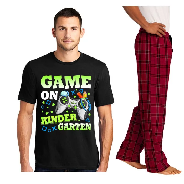 Game On Kindergarten Back To School Gamer Video Games Funny Gift Pajama Set