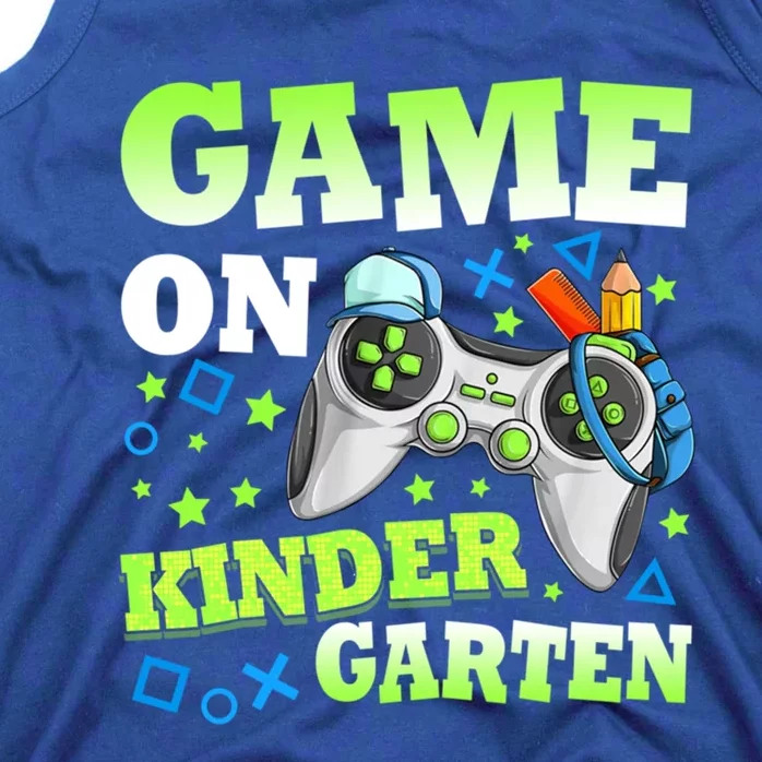 Game On Kindergarten Back To School Gamer Video Games Funny Gift Tank Top