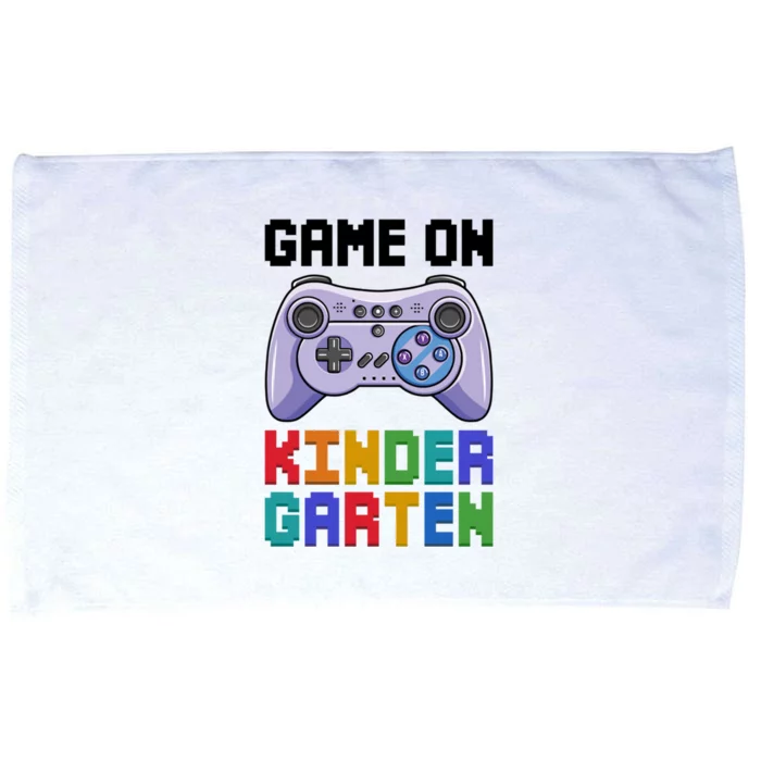 Game On Kindergarten First Day Of School Game Back To School Great Gift Microfiber Hand Towel