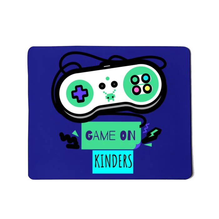 Game On Kinders First Day Of Kindergarten Back To School Great Gift Mousepad