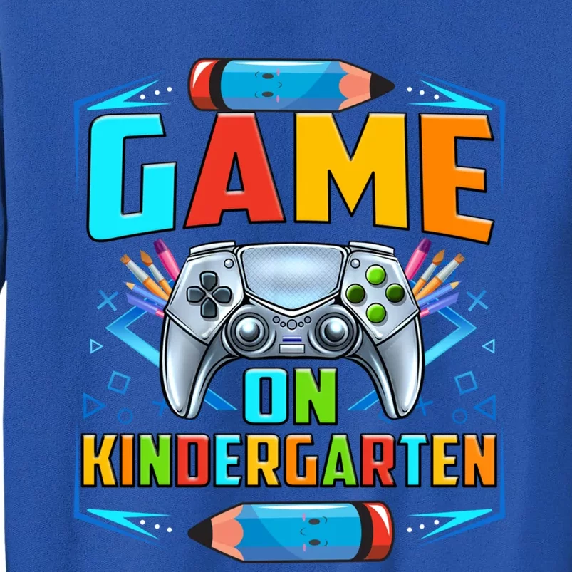 Game On Kindergarten Funny Back To School Video Games Cool Gift Tall Sweatshirt