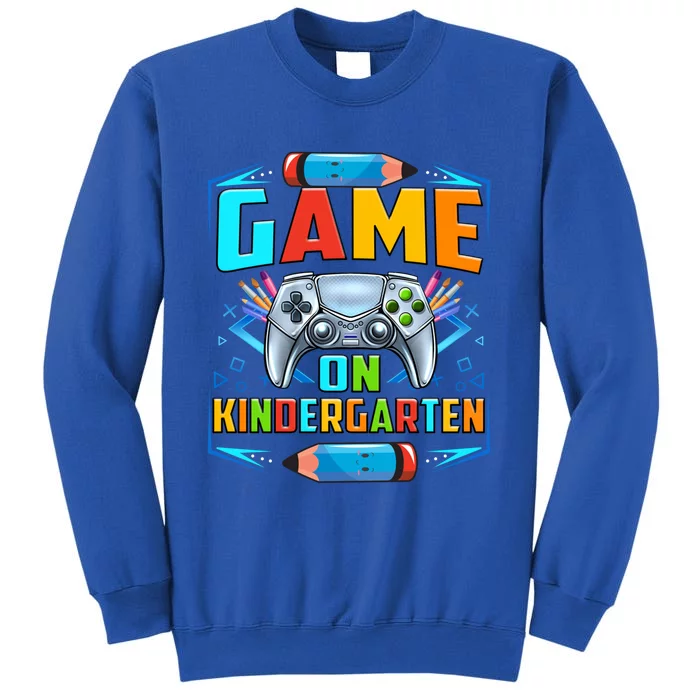 Game On Kindergarten Funny Back To School Video Games Cool Gift Tall Sweatshirt