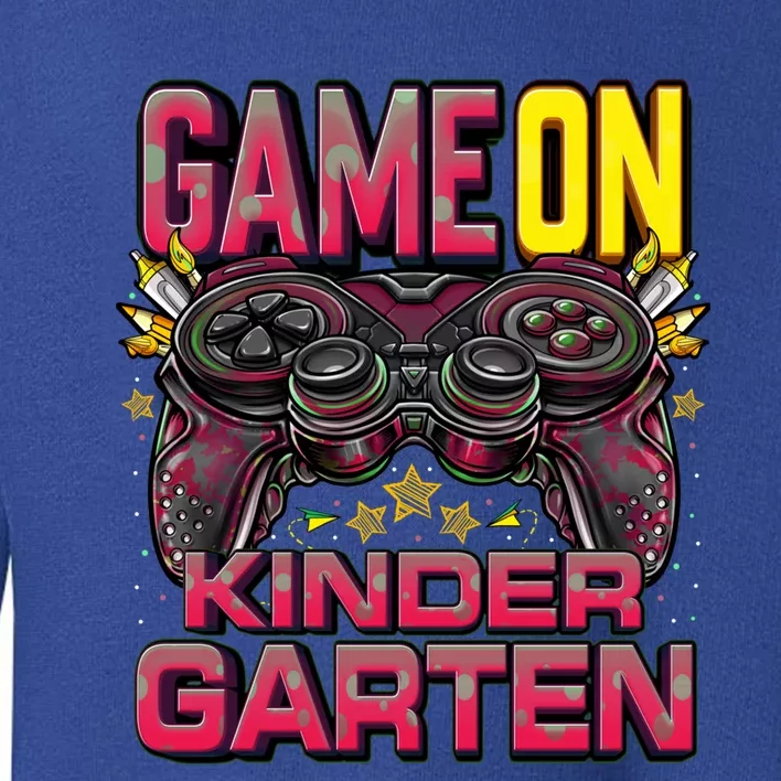 Game On Kindergarten Cute Gift Back To School Kindergarten Gift Toddler Sweatshirt