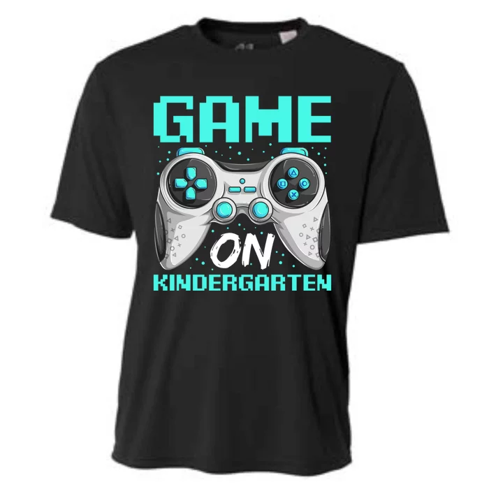 Game On Kindergarten Cute Gift Back School Video Gamer Gift Cooling Performance Crew T-Shirt