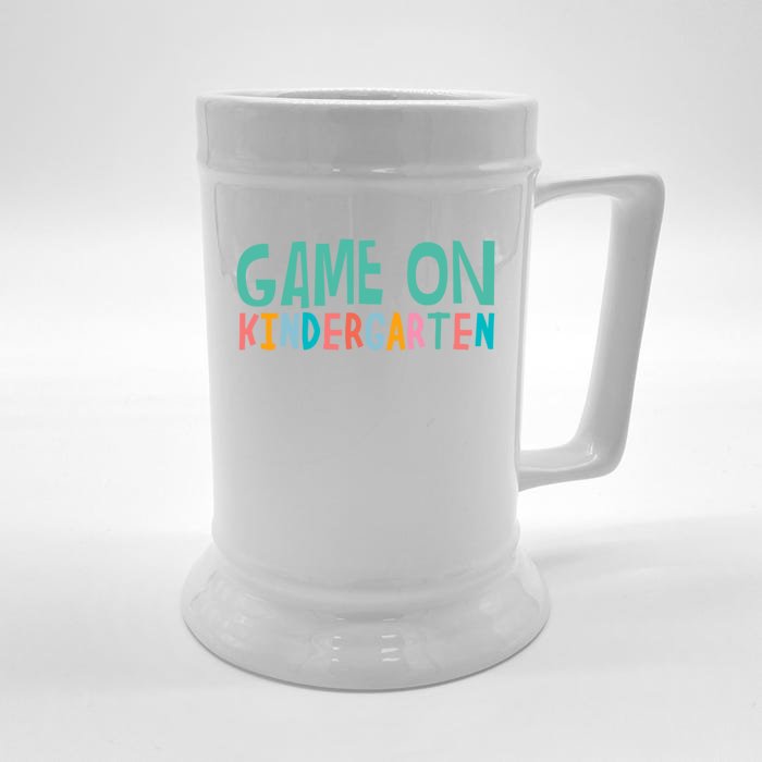 Game On Kindergarten Teacher And Students Funny Gift Front & Back Beer Stein