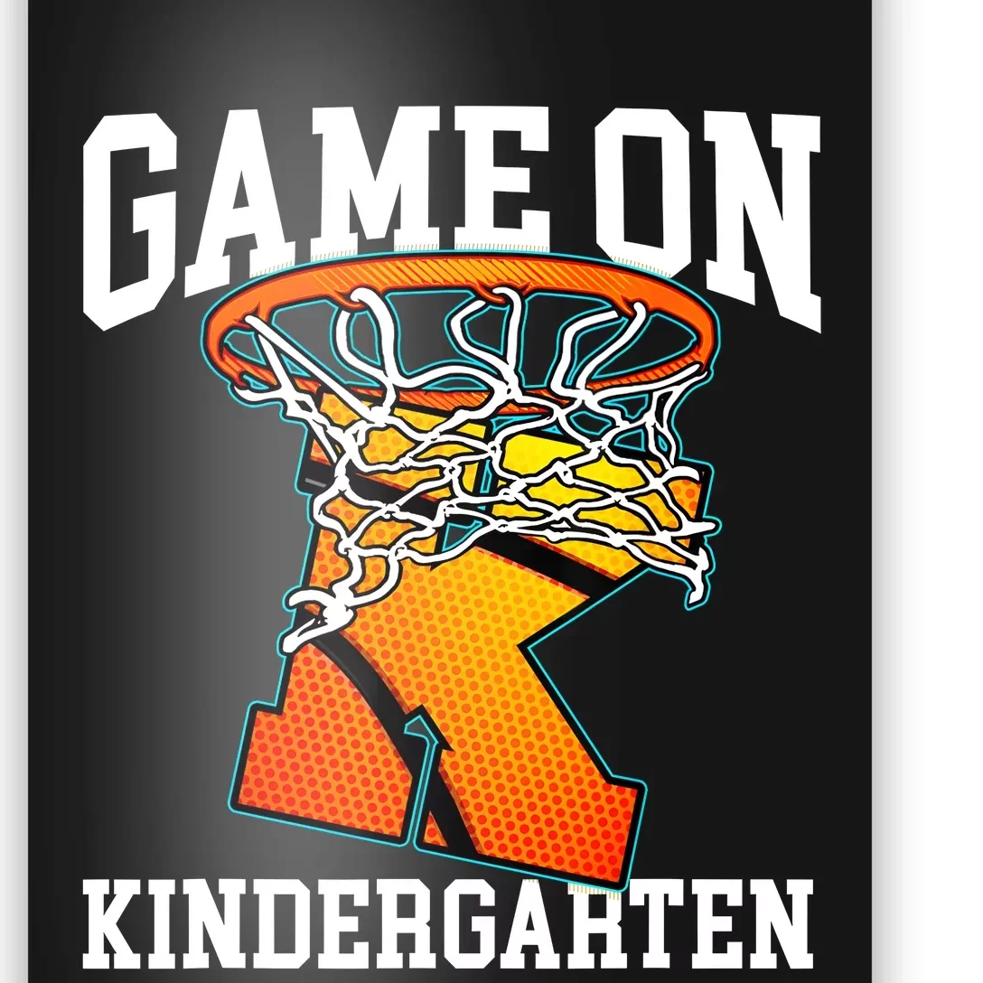 Game On Kindergarten Basketball Back To School Student Boy Poster