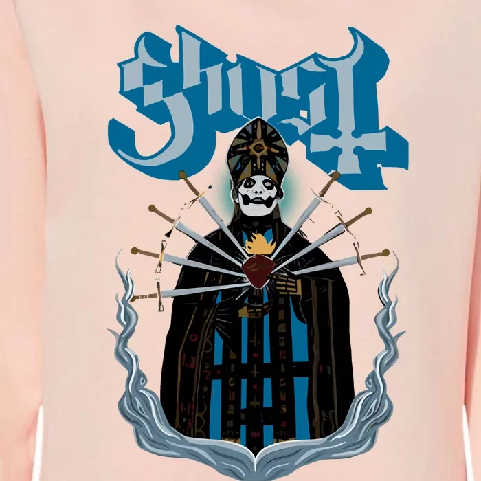 Ghost Our Lady Of Sorrows Womens California Wash Sweatshirt