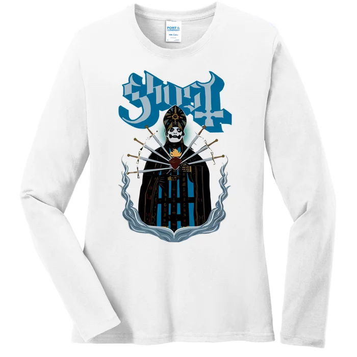 Ghost Our Lady Of Sorrows Ladies Long Sleeve Shirt