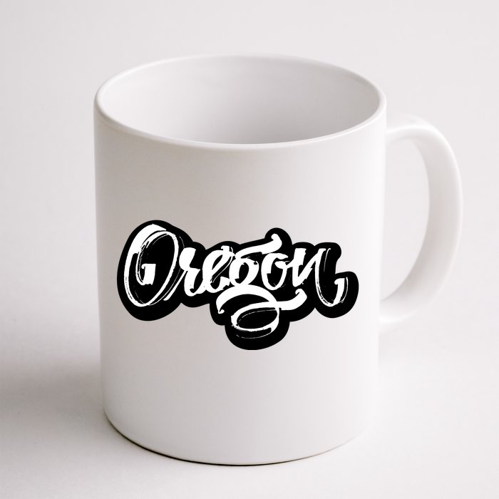 Graffiti Oregon Logo Front & Back Coffee Mug