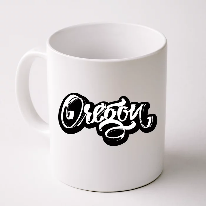 Graffiti Oregon Logo Front & Back Coffee Mug