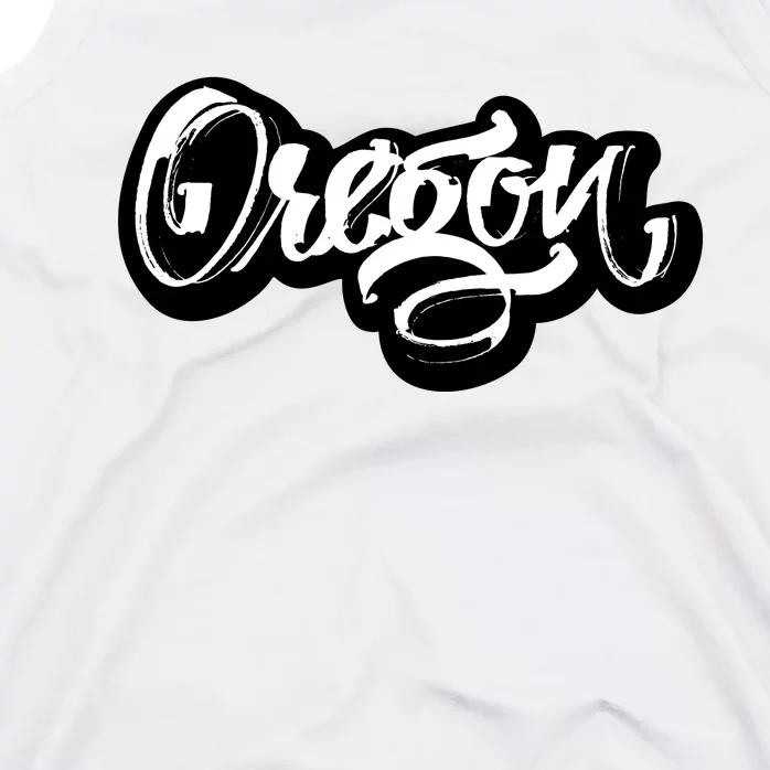 Graffiti Oregon Logo Tank Top