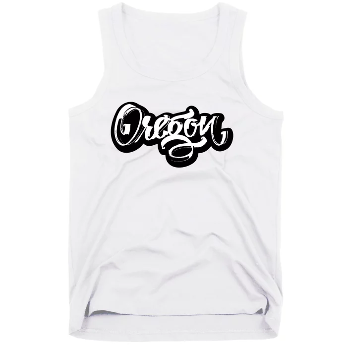 Graffiti Oregon Logo Tank Top