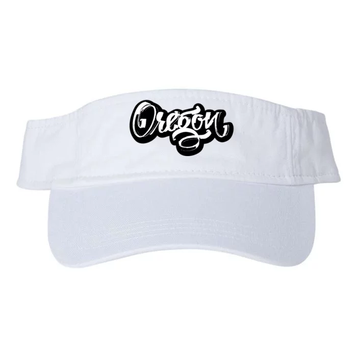 Graffiti Oregon Logo Valucap Bio-Washed Visor