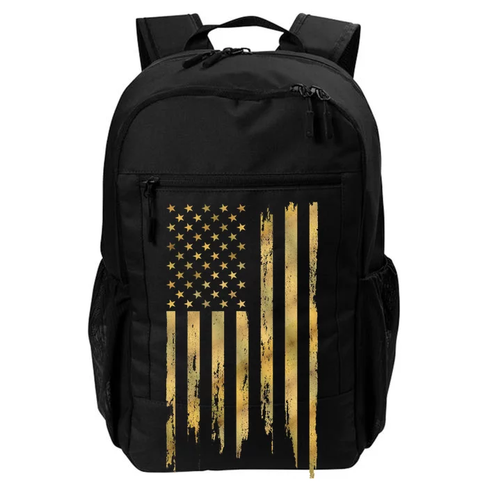 Gold American Flag Limited Addition Daily Commute Backpack