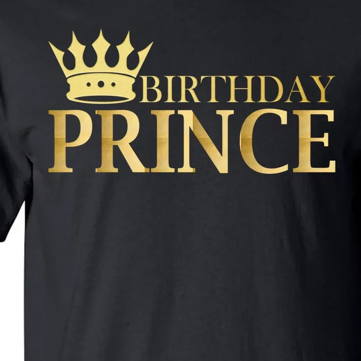 Gold Birthday Prince Limited Edition Tall T-Shirt