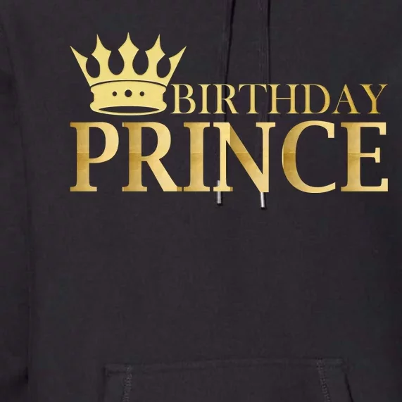 Gold Birthday Prince Limited Edition Premium Hoodie