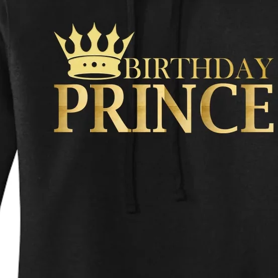 Gold Birthday Prince Limited Edition Women's Pullover Hoodie