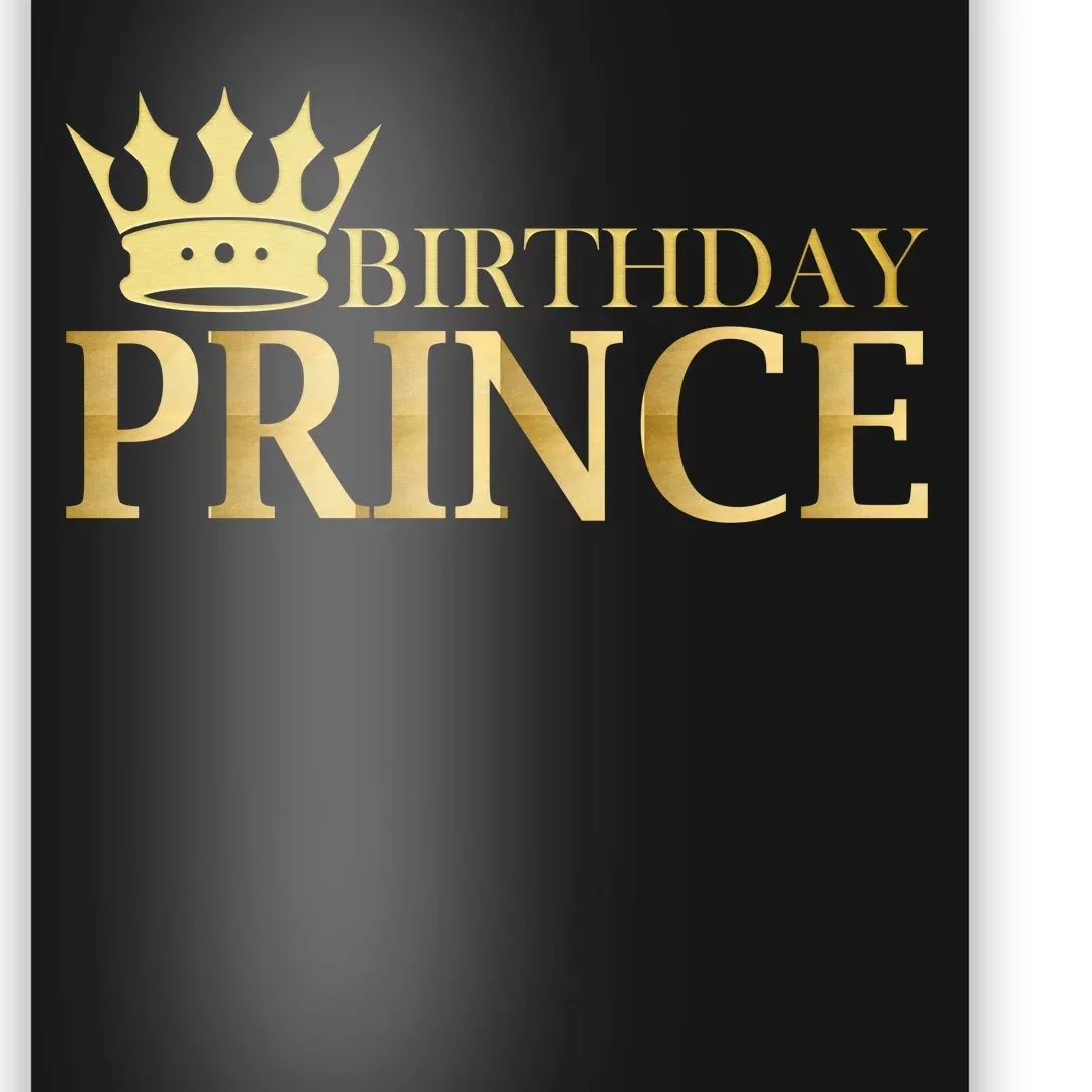 Gold Birthday Prince Limited Edition Poster