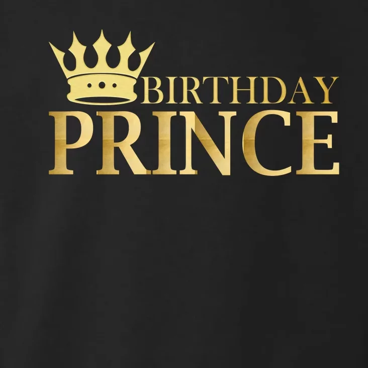 Gold Birthday Prince Limited Edition Toddler Hoodie