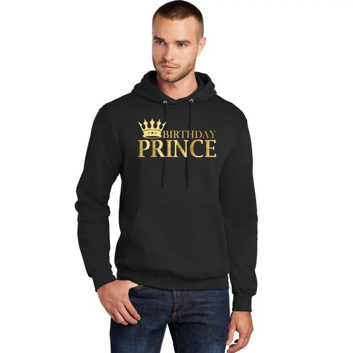 Gold Birthday Prince Limited Edition Tall Hoodie