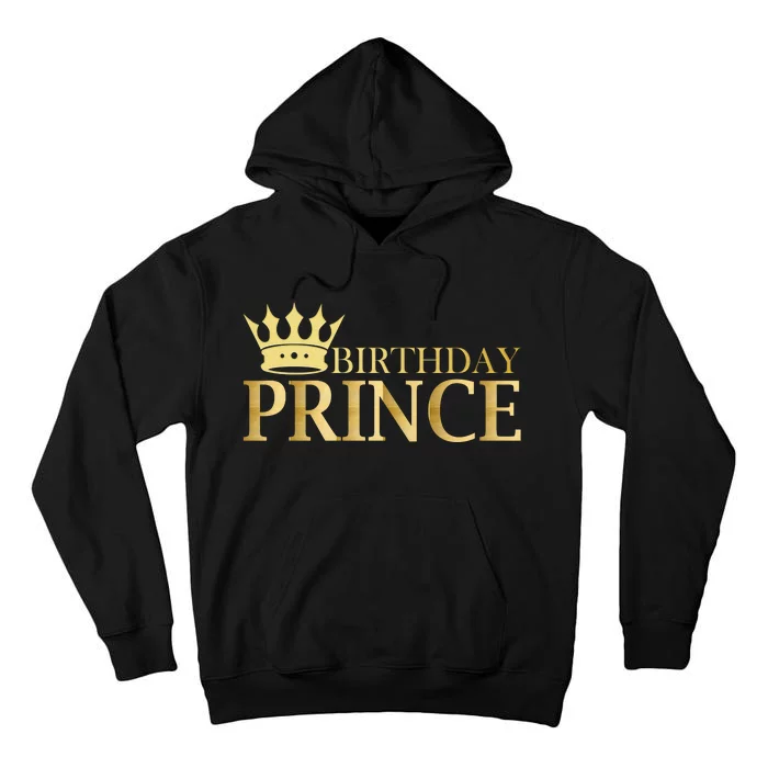 Gold Birthday Prince Limited Edition Tall Hoodie