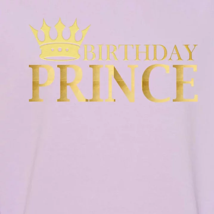 Gold Birthday Prince Limited Edition Garment-Dyed Sweatshirt