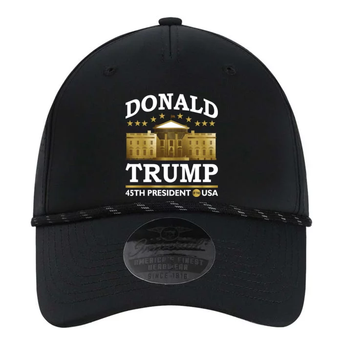 Gold White House Donald Trump 45th President Performance The Dyno Cap