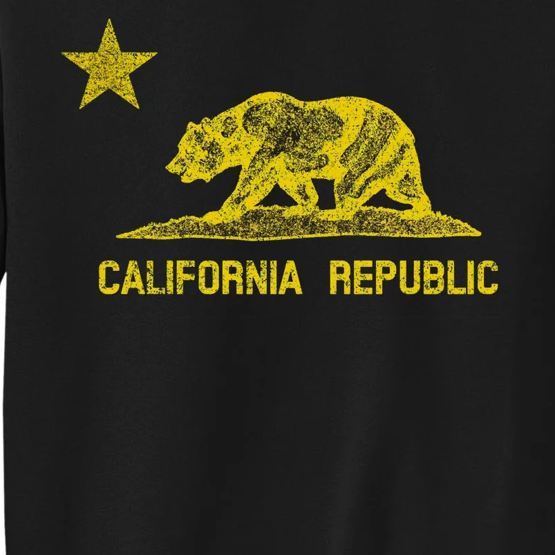 Golden California Republic Bear Flag Sweatshirt